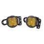 Diode Dynamics DD7064 SS3 Pro Type MS Kit ABL - Yellow SAE Fog