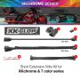 XKGLOW XK-4P-WIRE-KIT-MOTO XK Glow Extension Wire Kit for XKchrome & 7 Color Series for Motorcycle