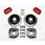 Wilwood 140-11398-DR Dynapro Low-Profile 11.00in P-Brake Kit Drill-Red Chevy 12 Bolt 2.75in Off w/ C-Clips