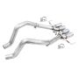 AWE Tuning 3020-42073 14-19 Chevy Corvette C7 Z06/ZR1 (w/AFM) Track Edition Axle-Back Exhaust w/Chrome Tips
