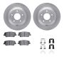 Dynamic Friction 6512-03399 Rotor Kit