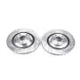 PowerStop EBR829XPR PowerStop Evolution Performance Drilled, Slotted & Plated Brake Rotor Pair