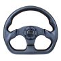 NRG Carbon Fiber Steering Wheel (320mm) Flat Bottom Matte Black Carbon