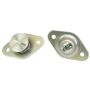 Moroso 71501 Quick Fastener - Self Ejecting - 5/16in x .500in - Aluminum - 10 Pack