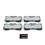 PowerStop Z26-1792 PowerStop - Z26 Performance Carbon-Fiber Ceramic Brake Pads with Hardware Kit