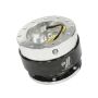 NRG SRK-100BC Quick Release Gen 1.5 - Silver Body / Black Chrome Ring