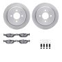 Dynamic Friction 6612-31496 Rotor Kit