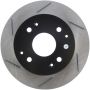 Stoptech 126.40041SR Power Slot 98-99 Acura CL / 98-02 Honda Accord Rear Right Slotted Rotor