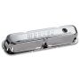 MOROSO MOR68161 Chrome B/E Valve Covers SBM Tall w/Baffle