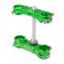 XTrig 501330401201 19+ Kawasaki KX 250 4T/ KX 450 4T ROCS Tech Triple Clamp 23 mm. Offset M12 - Green