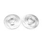 PowerStop JBR723XPR PowerStop Evolution Performance Drilled, Slotted & Plated Brake Rotor Pair