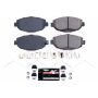 PowerStop Z23-571 PowerStop - Z23 Daily Driver Carbon-Fiber Ceramic Brake Pads with Hardware Kit