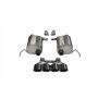 CORSA Performance 14762BLK Corsa 14-19 Chevy Corvette C7 Coupe 6.2L V8 AT/MT 2.75in Valve-Back Dual Rear Exit Black Xtreme Exht