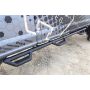 Dee Zee DZ66351WTB Deezee 99-23 Chevrolet/GMC/Dodge/Ford Full Size Truck Hex Series - 112In Side Steps (Txt Blk)