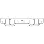 Cometic Gasket C5423-059 Cometic Chevy Gen-1 Small Block V8 .059in CFM-20 Intake Manifold Gasket Set - Brodix GB 2000 Heads