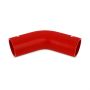 Mishimoto 4in. 45 Degree Silicone Coupler - Red