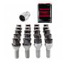 McGard (67261BK MCG HEX LUG BOLT INSTALL KIT 5 LUG M12X1.25 W/WHL LKS CONE SEAT (17MM HEX) (BLACK))