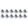 Ti22 PERFORMANCE TIP8108 Large Head Dzus Buttons .500 Long 10 Pack