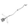 AWE Tuning 3020-52008 2016+ Honda Civic Si Track Edition Exhaust w/Front Pipe & Triple Chrome Silver Tips