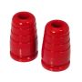 Prothane 01-03 Chrysler PT Cruiser Rear Bump Stop Kit - Red