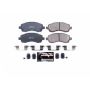PowerStop Z23-722 PowerStop - Z23 Daily Driver Carbon-Fiber Ceramic Brake Pads with Hardware Kit