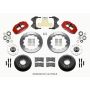 Wilwood 140-15155-R Narrow Superlite 6R Front Hub Kit 12.88in Red WWE ProSpindle (5x4.75in 5x5.00in Hub)