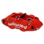 Wilwood 120-14056-RD Caliper-Forged Superlite 4R 1.38/1.38in Pistons 1.10in Disc, Red