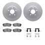 Dynamic Friction 4512-68016 Rotor Kit