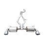 AWE Tuning 3020-32058 AWE 2020 Toyota Supra A90 Non-Resonated Touring Edition Exhaust - 5in Chrome Silver Tips