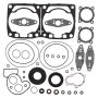 Vertex Pistons 711331 Vertex Gaskets 18-21 Arctic Cat M 8000 EFI All Models Complete Gasket Kit w/ Oil Seals
