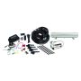 Air Lift Performance 3H (1/4 Air Line 4 Gal 5-Port  Raw Aluminum Tank VIAIR 444C Comp)