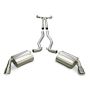 CORSA Performance 14951 Corsa 2011-2015 Chevrolet Camaro Convertible SS 6.2L V8 Manual Polished Sport Cat-Back + XO Exhaust