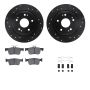 Dynamic Friction 8512-59128 Rotor Kit