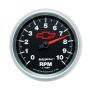AutoMeter 3697-00406 GAUGE, TACHOMETER, 3 3/8