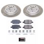 PowerStop SC7722 Semi-Coated Rotor and Low-Dust Ceramic Brake Pad Kit