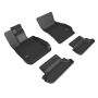 3D MAXpider L1BM11001509 18-23 BMW 8 Series Kagu Floor Mat- Black R1 R2
