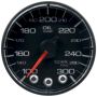 AutoMeter P322324 Spek-Pro Gauge Oil Temp 2 1/16in 300f Stepper Motor W/Peak & Warn Blk/Blk