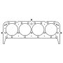 Cometic Gasket C5954-040 Cometic Chevy Gen1 Small Block V8 .040in MLS Cyl Head Gasket-4.060in Bore-Brodix 12-23 Degree Heads