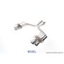 Revel Medallion Touring-S Catback Exhaust - Dual Muffler / Quad Tip 2016 Lexus RC200t F SPORT RWD
