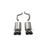 CORSA Performance 21012BLK Corsa 2009-2013 Chevrolet Corvette (C6) 6.2L Black Xtreme Axle-Back Exhaust w/4.5in Tips
