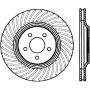 StopTech Slotted & Drilled Cryo Sport Brake Rotor