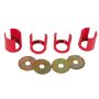 Prothane 60+ Jaguar MKI/MKII Upper Front or Rear Torque Arm Bushings - Red