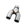 AWE Tuning 3020-32052 2016+ Honda Civic Si Track Edition Exhaust w/Front Pipe & Dual Chrome Silver Tips