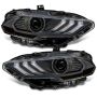 Oracle Lighting 8204-332 2018-2023 Ford Mustang Black Series Dynamic ColorSHIFT(tm) LED Headlights