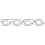 Cometic Gasket C5350-030 Cometic Chevrolet Mark-IV GM Gen-V/VI Big Block V8 .030in MLS Exhaust Manifold Gasket Set