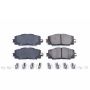 PowerStop 17-1184A PowerStop - Z17 Low-Dust Ceramic Brake Pads with Hardware