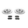 PowerStop K4567 Z23 Daily Driver Carbon-Fiber Ceramic Brake Pad and Drilled & Slotted Rotor Kit