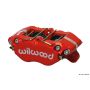Wilwood 120-11482-RD Caliper-Dynapro Dust-Boot 5.25in Mount - Red 1.75in Pistons .81in Disc