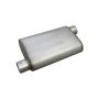 PYPES PERFORMANCE EXHAUST PYPMVR16 Race Muffler 3in Offset/Offset Each