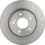 Brembo 08.7211.2X Premium UV Coated Rear Xtra Cross Drilled Brake Rotor
